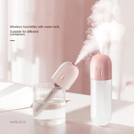 Portable Humidifier, Usb Charging, Easy To Carry, For Car, Home, Office