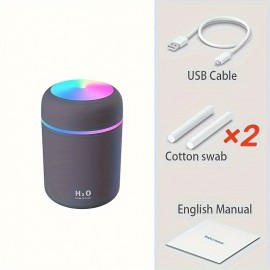 10.14oz Colorful Humidifier For Home Office