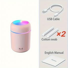 10.14oz Colorful Humidifier For Home Office