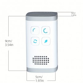 Air Purifier Negative Ion Ozone Cat House Pet Sterilization Odor Removal Disinfection Machine Cat Litter Purifier Odor Remover