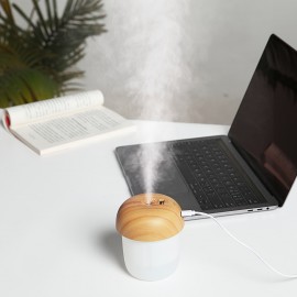 Small Mushroom Wood Grain Air Humidifier