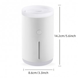 Cool Mist Humidifier-USB Personal Desktop Humidifier,Humidifier With Jellyfish-shaped Spray For Stress Relief,humidifiers For Bedroom,Automatic Shut-Off,Night Light Function,2 Mist Modes