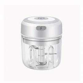 1pc Garlic Beater, Food Mixer, Electric Garlic Masher, Garlic Grinder, Meat Grinder, Garlic Masher, Chopping Garlic Maker, Pulling Garlic Maker, Easy To Clean Food Mixer, 8.45oz Large Capacity