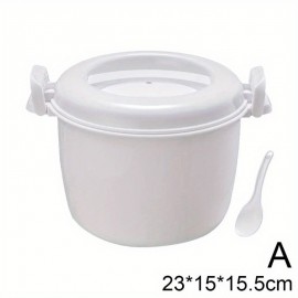 Microwave Rice Cooker Steamer Pot Pastamaker Oven Veggie Cookware Cooking Soup Pressure Pots Bowl Micro Vegetable Container