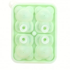 Bear Ice Cube 4 Grids Ice Mold For Home