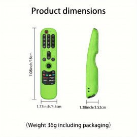 Silicone Case For AN-MR21GC MR21N/21GA Remote Control, Drop-proof Silicone Soft Case With Lanyard, All-inclusive Model