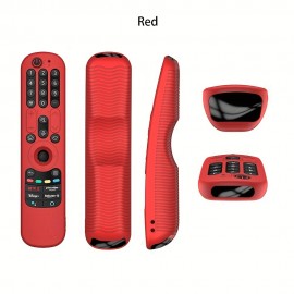 Silicone Case For AN-MR21GC MR21N/21GA Remote Control, Drop-proof Silicone Soft Case With Lanyard, All-inclusive Model