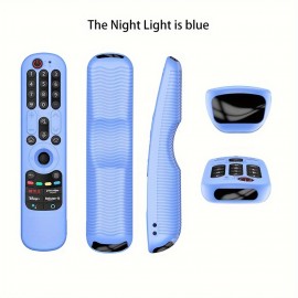 Silicone Case For AN-MR21GC MR21N/21GA Remote Control, Drop-proof Silicone Soft Case With Lanyard, All-inclusive Model