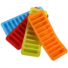 Rectangular Ice Cube Mold for Baking and Chocolate Bars - Easy Finger Biscuit Shaping Tool
