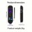 Silicone Case For Roku RCA1R Voice Remote, Drop-proof Silicone Soft Case W/ Lanyard