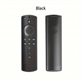 Silicone Case For Amazon TV Stick For Alexa Voice Remote (2nd Gen) Remote, Drop-Proof Silicone Soft Case With Attached Lanyard