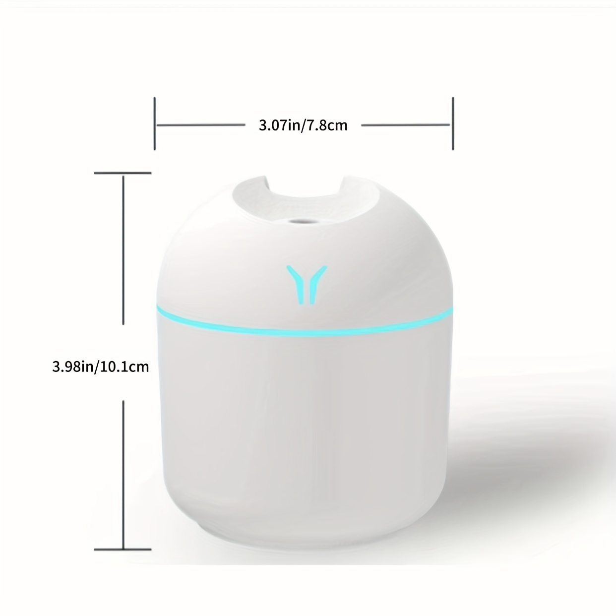 humidifiers, 1pc white pink blue humidifiers for bedroom humidifier humidifiers humidifiers for large room essential oil diffuser quiet cool mist for home and plants last up to 4 hours details 0