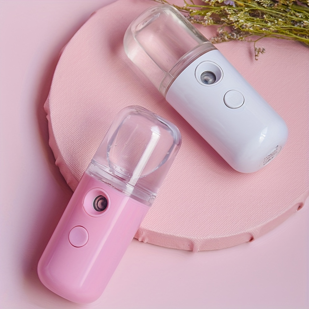 1pc portable humidifier rechargeable handheld sprayer hydrating mist spraye details 1