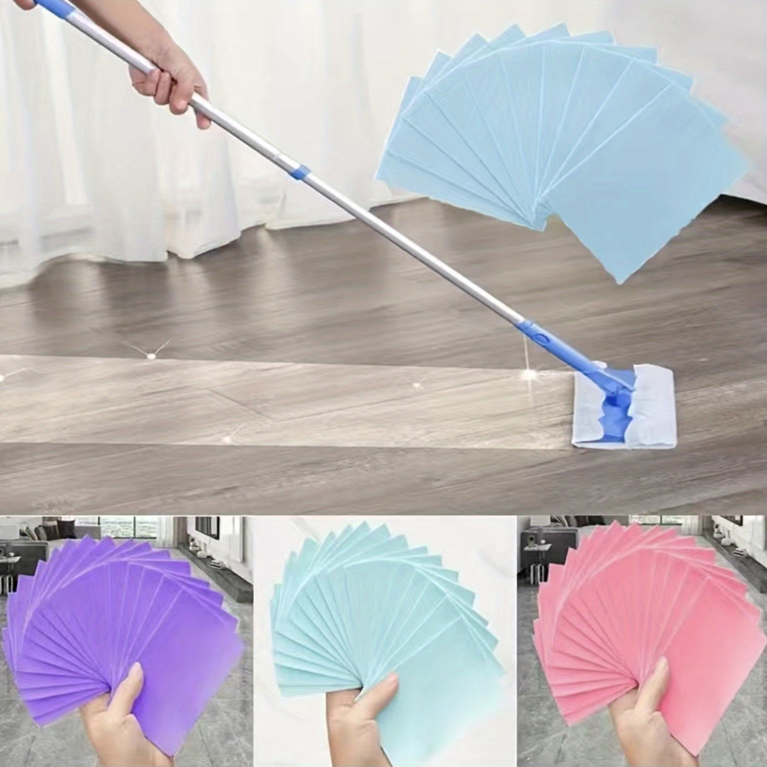 30 100pcs floor cleaning sheet toilet cleaning tablets mopping floor wood floor tile toilet cleaner toilet bowl stain removal details 4