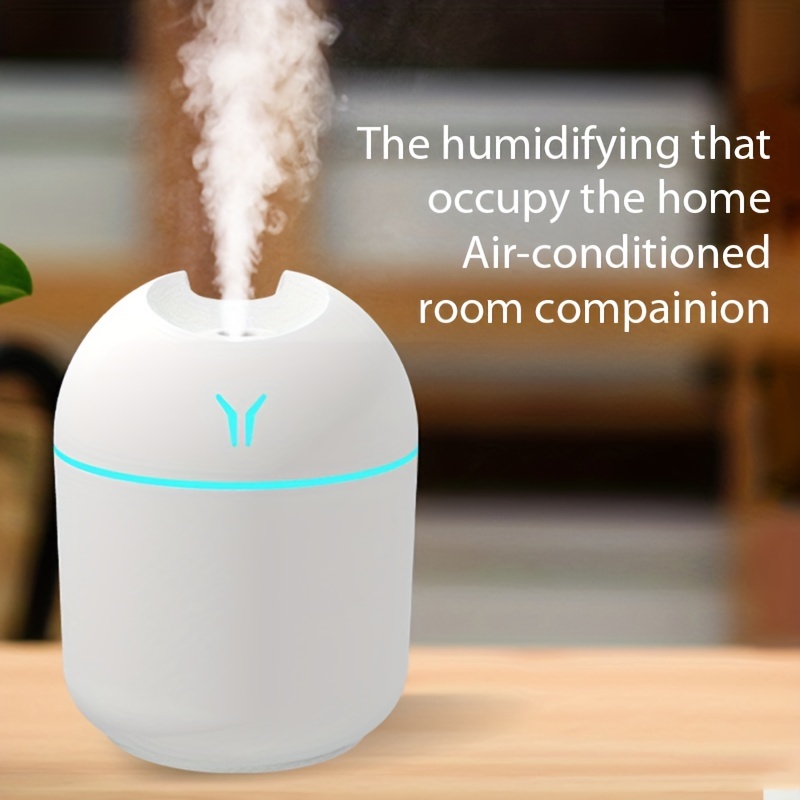 cute aroma diffuser with night light and cold mist for home car and plants purify air and freshen room details 1