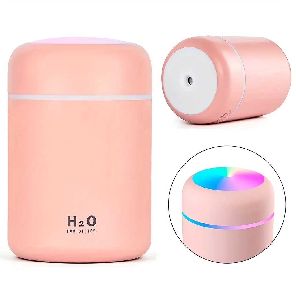 300ml colorful humidifier for home office details 3
