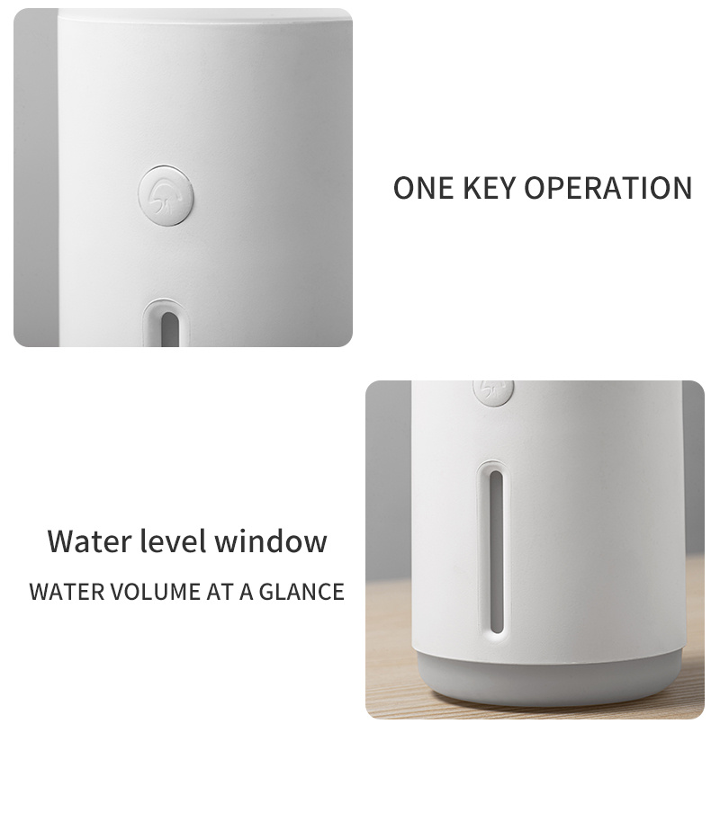 cool mist humidifier usb personal desktop humidifier humidifier with jellyfish shaped spray for stress relief humidifiers for bedroom automatic shut off night light function 2 mist modes details 10
