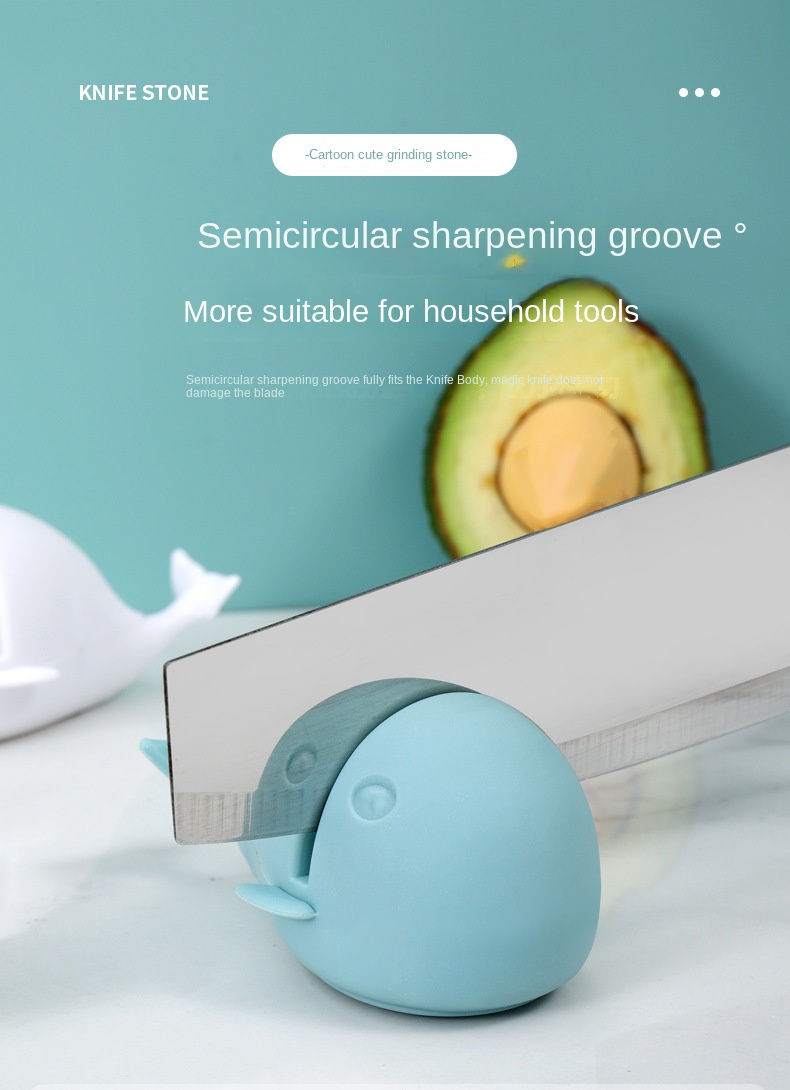 1pc funny little whale sharpener upgrades your kitchen gadgets details 2