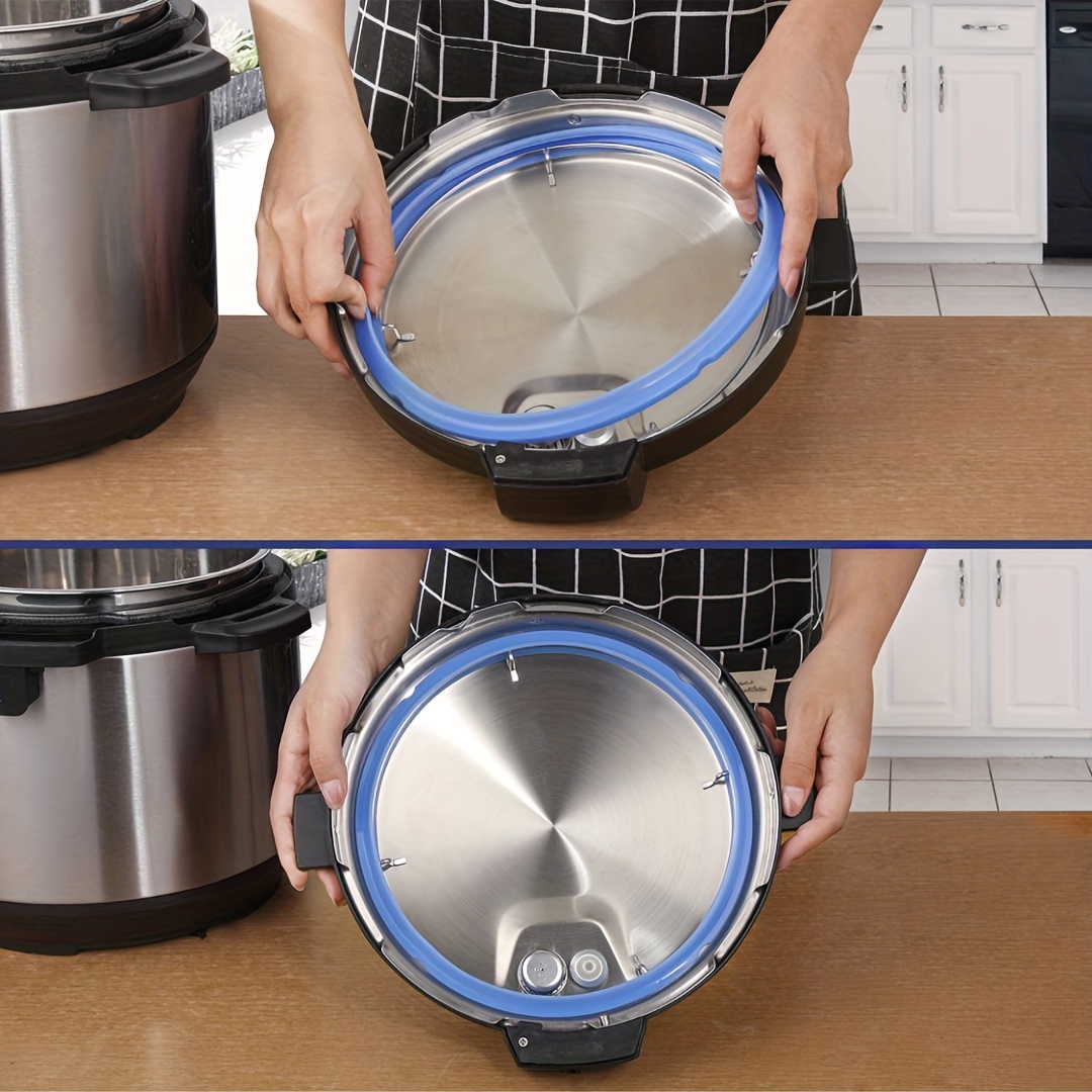 1 pc durable silicone sealing ring for 6 qt instapot perfect replacement gasket seal for ip programmable pressure cooker insta pot accessories for 5qt 6qt models ensures safe and efficient cooking details 5