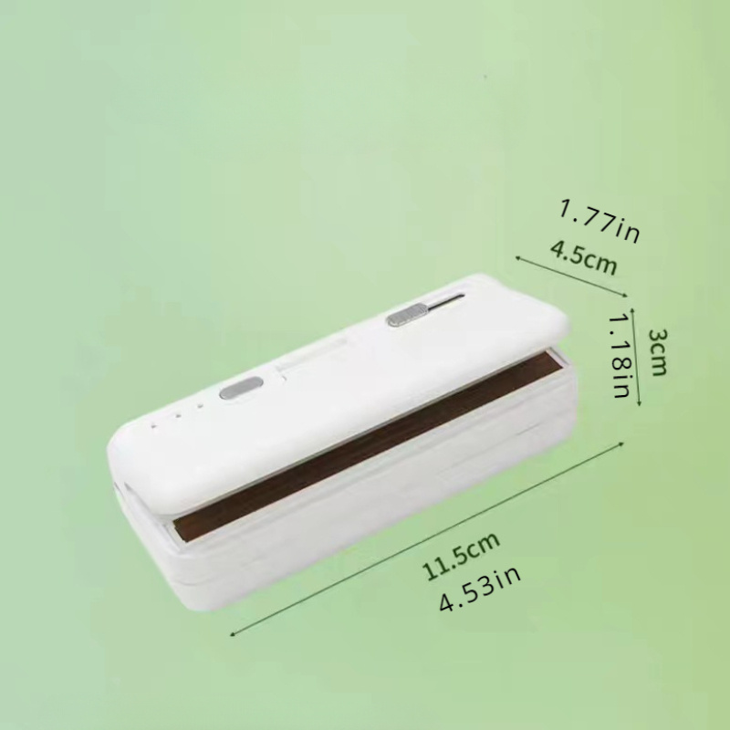 Household sealing machine, pressure plate sealing machine, portable sealing device, snack sealing clip, hand pressure sealing clip details 4
