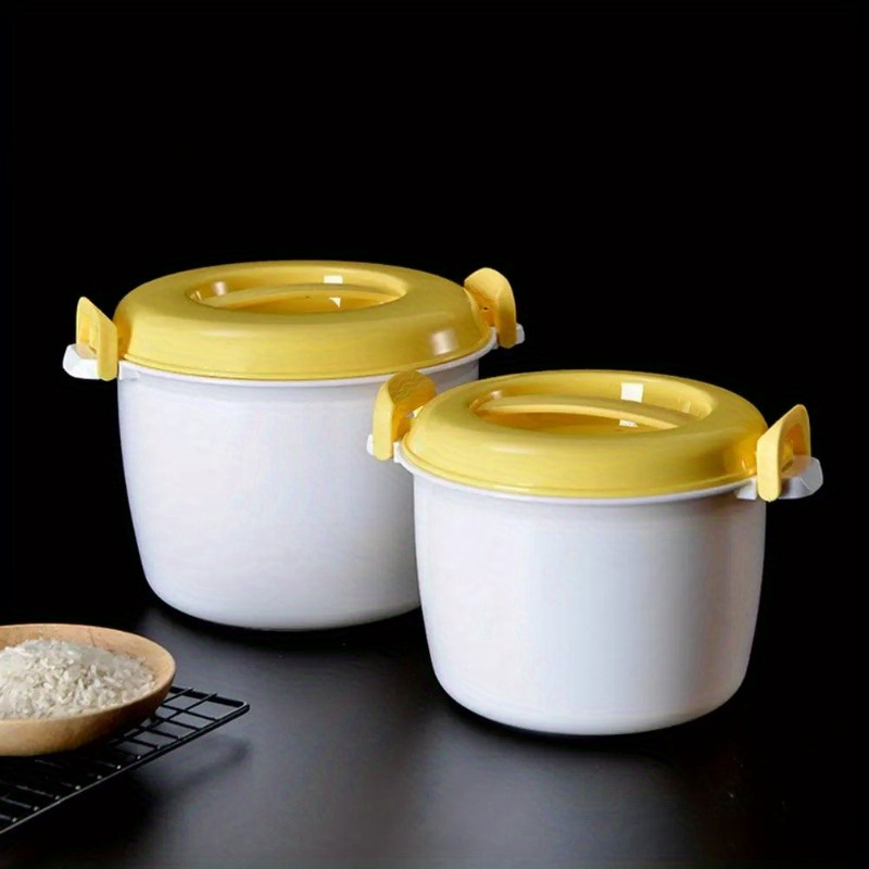 microwave rice cooker steamer pot pastamaker oven veggie cookware cooking soup pressure pots bowl micro vegetable container details 7