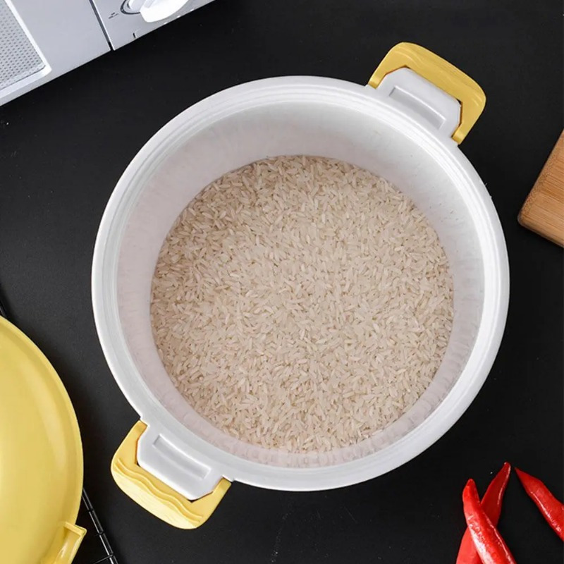 microwave rice cooker steamer pot pastamaker oven veggie cookware cooking soup pressure pots bowl micro vegetable container details 8