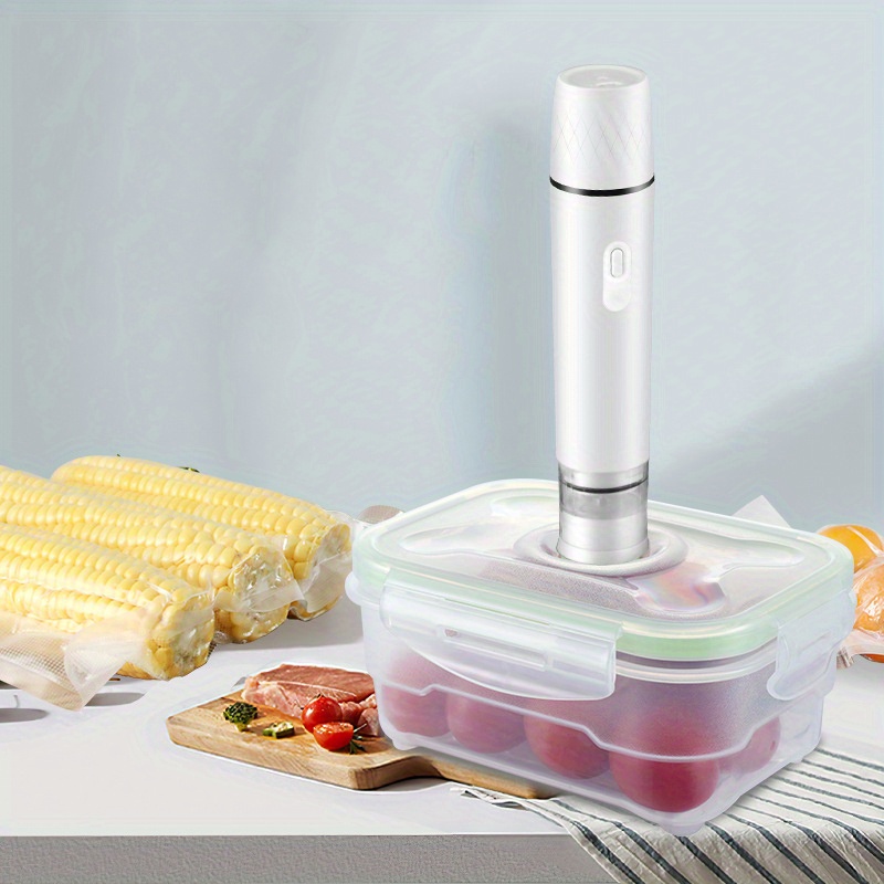 rechargeable handheld vacuum sealer keep food fresh preserve fruits vegetables for longer details 4