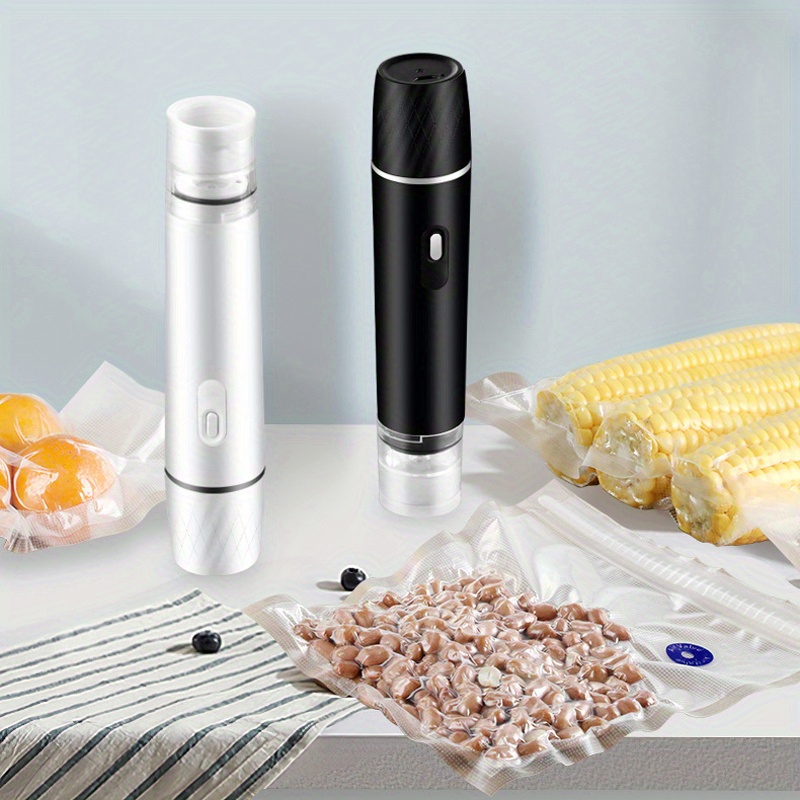 rechargeable handheld vacuum sealer keep food fresh preserve fruits vegetables for longer details 5