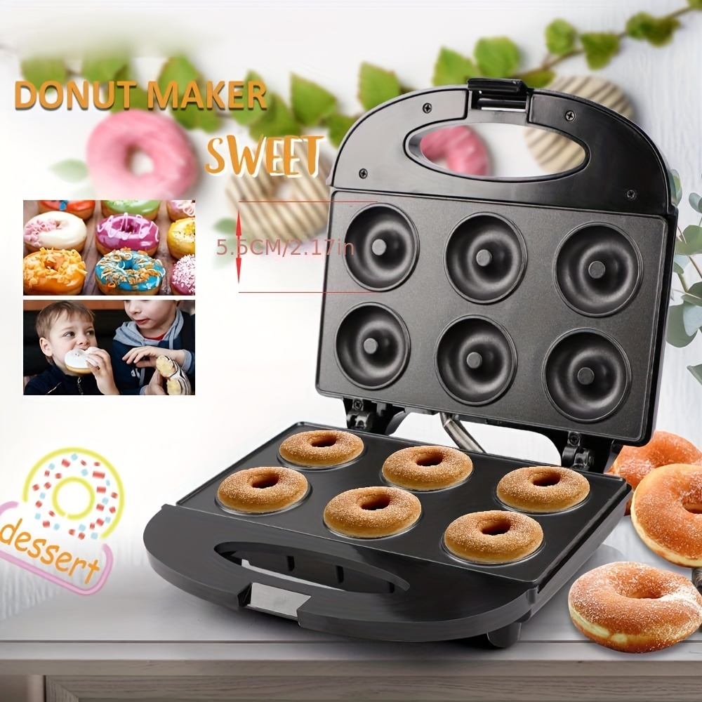 donut maker machine non stick surface donut making machine for home bakery dessert shop donuts recipes for snacks dessert and more details 6
