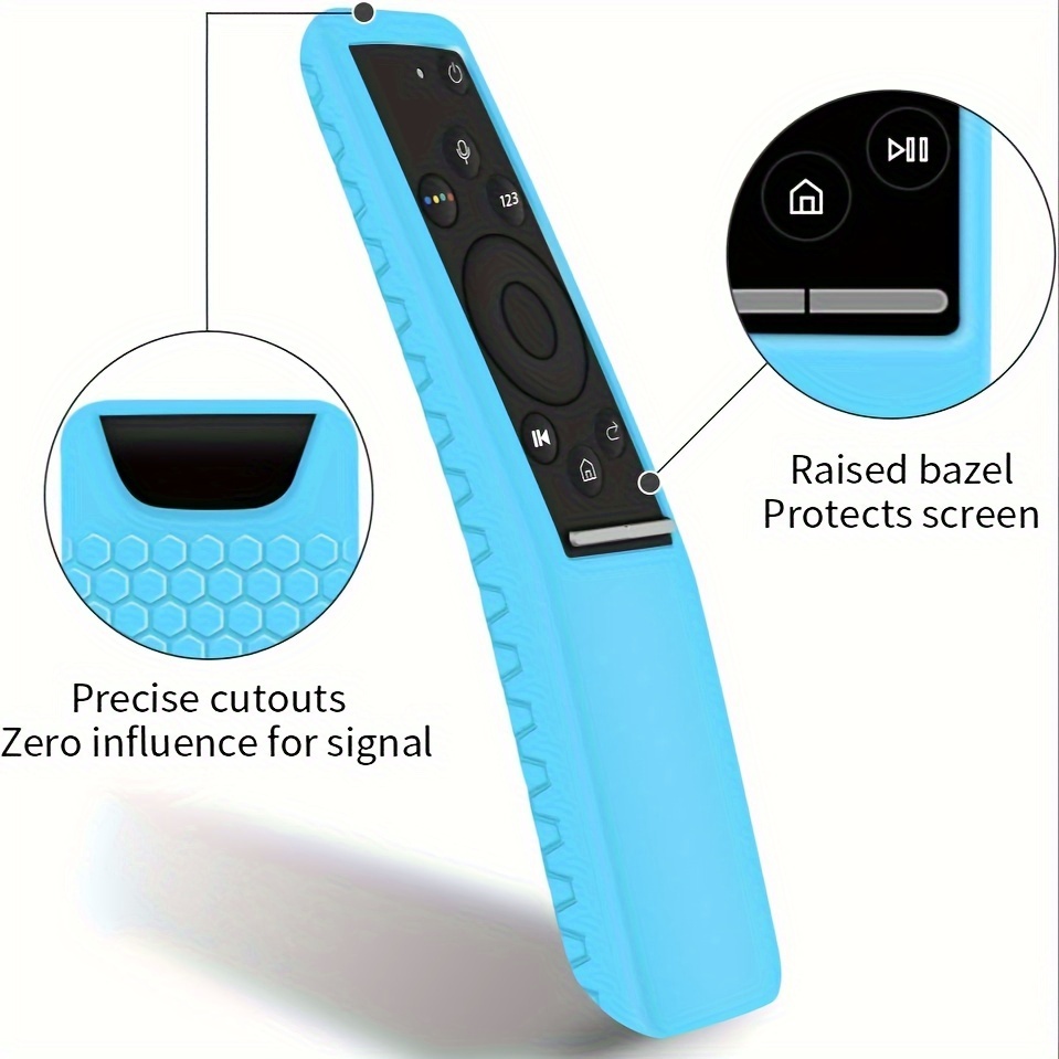 covers holder, 1pc silicone protective case covers holder compatible for samsung smart tv remote controller of bn59 series anti lost shockproof glowing samsung tv remote cover case skin sleeve protector for samsung smart 4k ultra hdtv remote details 1