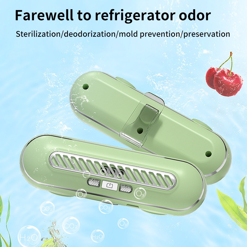 Mini Fridge Deodorizer, Portable Refrigerator Deodorizer,Reusable Refrigerator Odor Eliminator For Fridge,Type-C Charging,For Closet,Fridge,Wardrobe,Shoe Rack,Bathroom,Bedroom,Office,Home,Car,More Effective Than Baking Soda details 4
