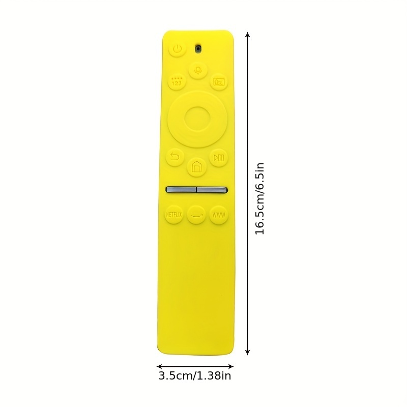 1pc anti drop silicone cover for samsung tv remote control protective sleeve for bn59 01 with enhanced grip and durability details 0