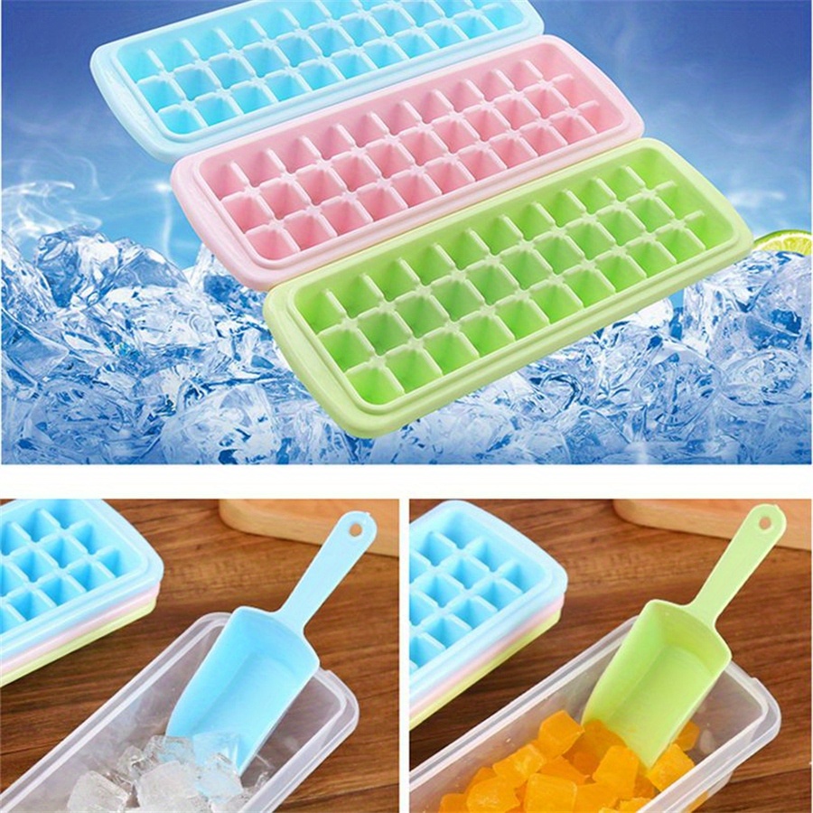 quick freeze 33 grid ice cube mold tray for perfectly chilled drinks and delicious pastry popsicles details 4