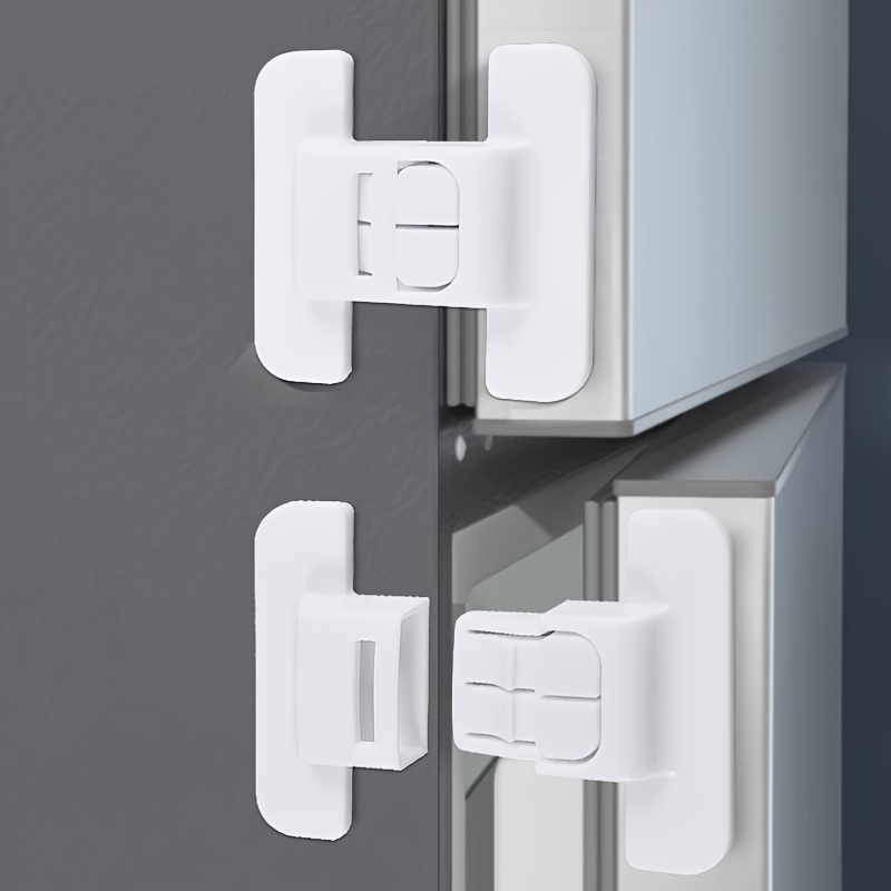 anti pinch refrigerator lock drawer lock cabinet door lock safety lock protective drawer buckle details 1
