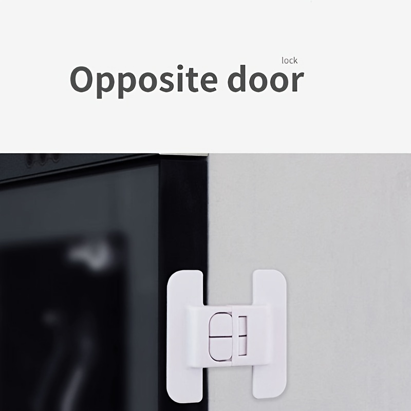 anti pinch refrigerator lock drawer lock cabinet door lock safety lock protective drawer buckle details 4