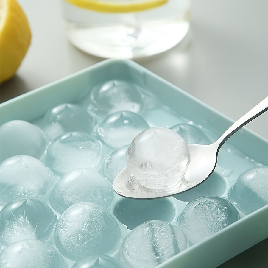 plastic material ice cube mold ice making molds frozen ice molds can make 33 ice balls at a time diy ice cold for drinks suitable for bars home details 7