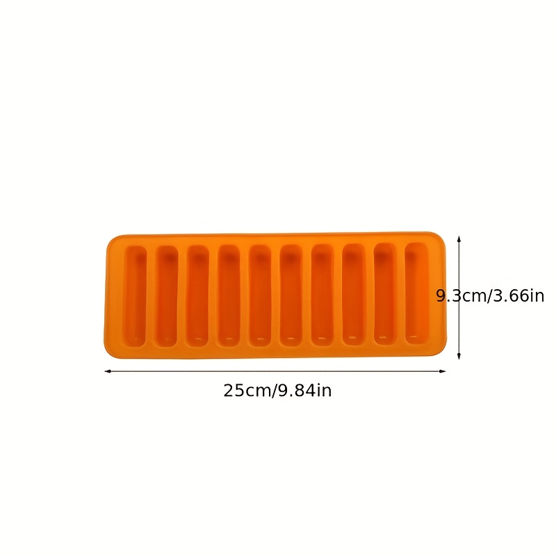 rectangular ice cube mold for baking and chocolate bars easy finger biscuit shaping tool details 0