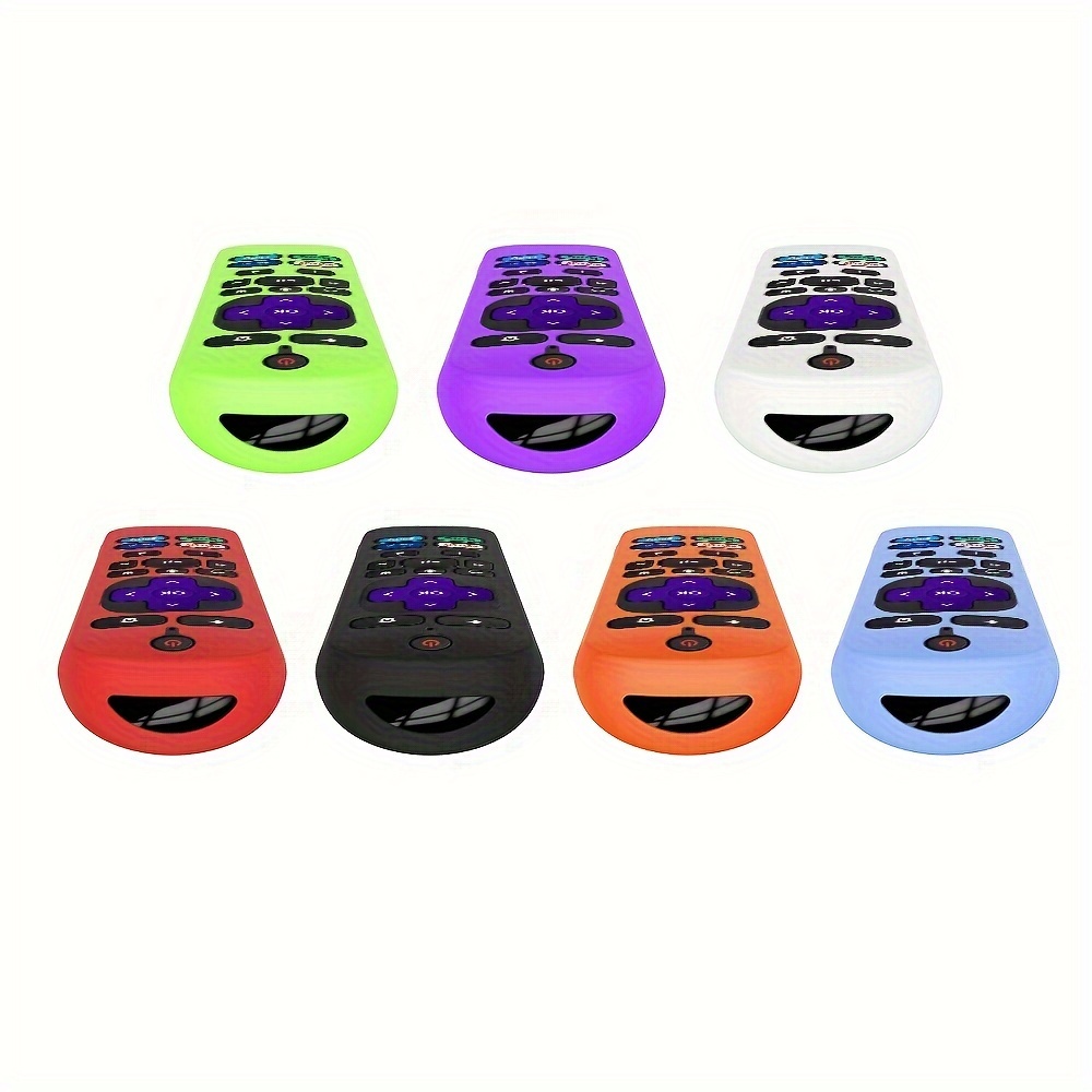 Silicone Case For Roku Voice Remote Pro, Drop-proof Silicone Soft Case With Lanyard, All-Inclusive details 2