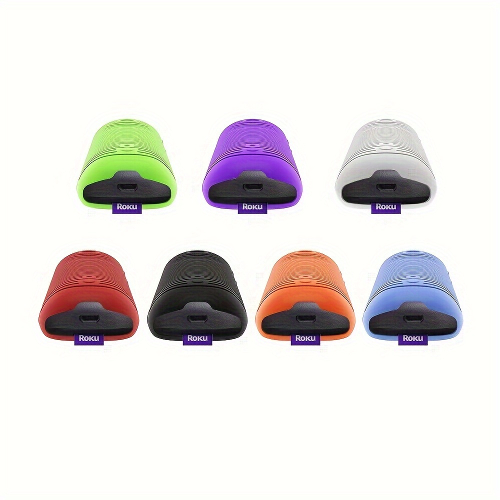 Silicone Case For Roku Voice Remote Pro, Drop-proof Silicone Soft Case With Lanyard, All-Inclusive details 3