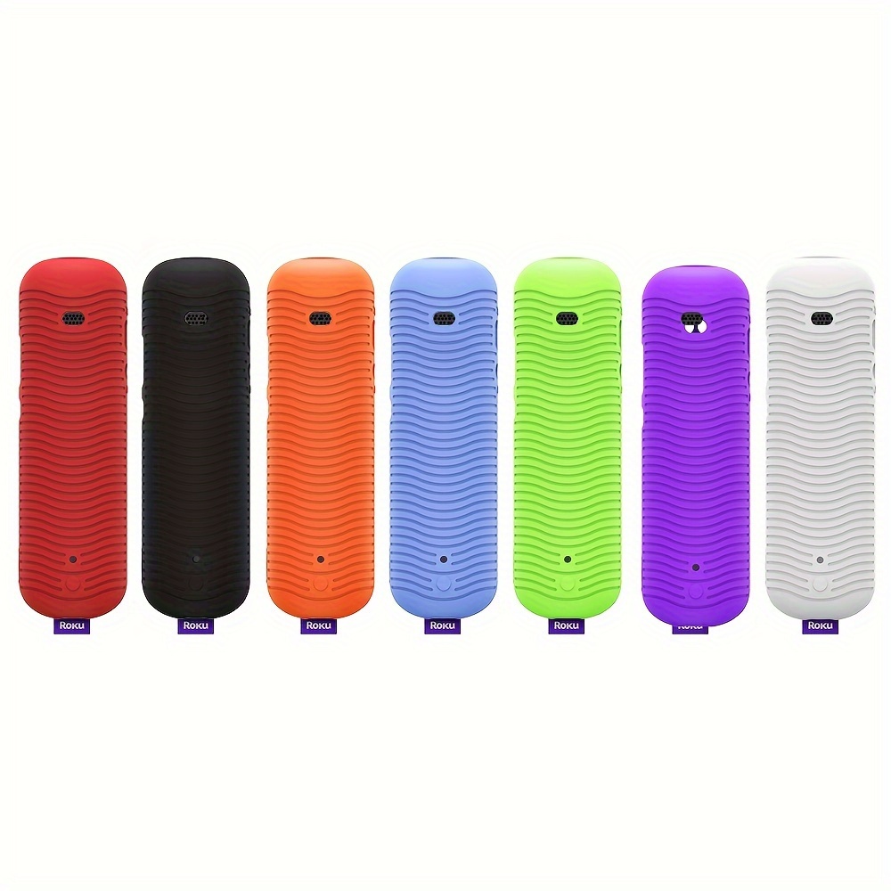 Silicone Case For Roku Voice Remote Pro, Drop-proof Silicone Soft Case With Lanyard, All-Inclusive details 4