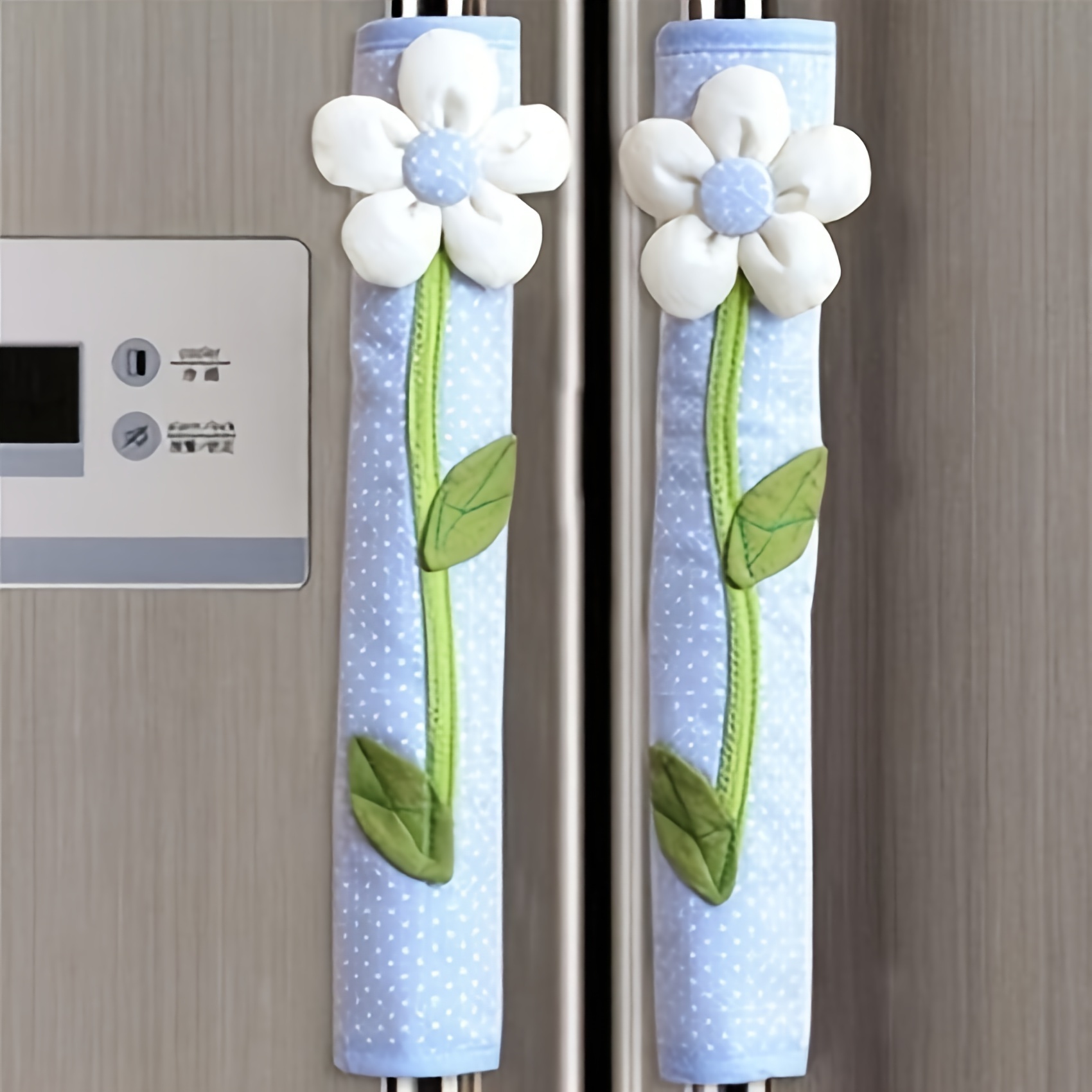 2pcs Refrigerator Handle Cover, Anti-Cold Anti-Static Cover details 1