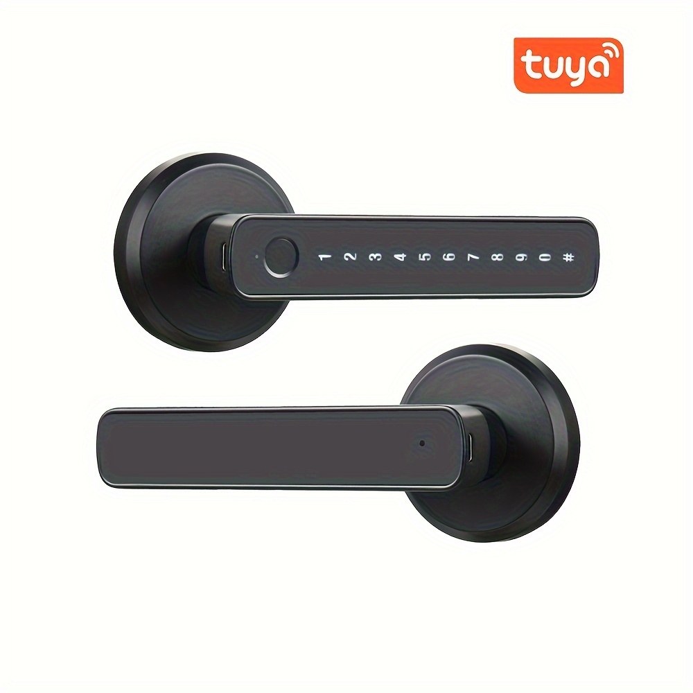 multifunctional smart lock smart electronic lock home door lock app control fingerprint password unlocking intelligent identification security and anti theft allowing you to travel with confidence details 4