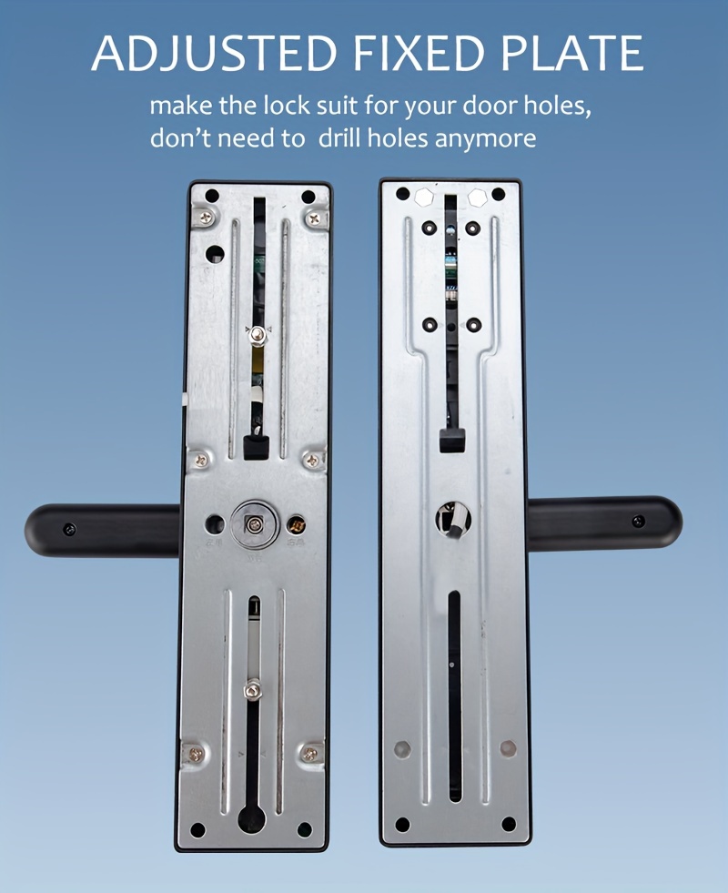 lock fingerprint smart door lock wireless biometric digital electric hotel door lock for home hotel office airbnb details 3