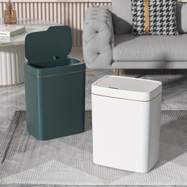 Smart Automatic Induction Trash Can - Keep Your Home Smelling Fresh & Clean With Battery-Powered Lid!