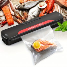JP Automatic Desktop Vacuum Sealer for Food Storage with Free Vacuum Bags - Perfect for Kitchen and Meal Prep