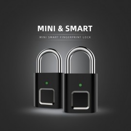 Fingerprint Lock Without Key Waterproof Anti-Theft Smart Lock Fingerprint Padlock Zinc Alloy Intelligent Safety Electronic DoorLock